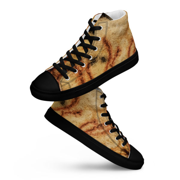 Women’s high top canvas shoes "Lascaux" - Image 7