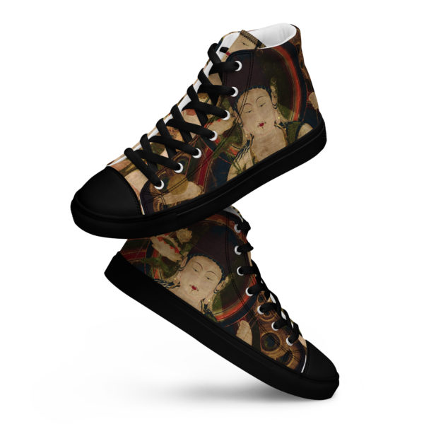 Women’s high top canvas shoes “Mahamayuri”