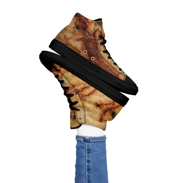 Women’s high top canvas shoes "Lascaux" - Image 2