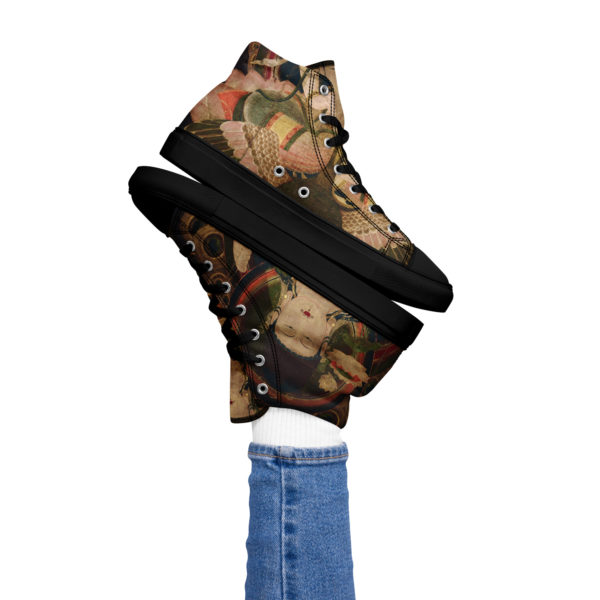 Women’s high top canvas shoes “Mahamayuri” - Image 3
