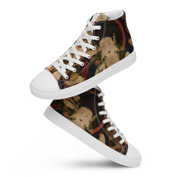 Women’s high top canvas shoes “Mahamayuri” - Image 18