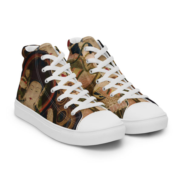 Women’s high top canvas shoes “Mahamayuri” - Image 12