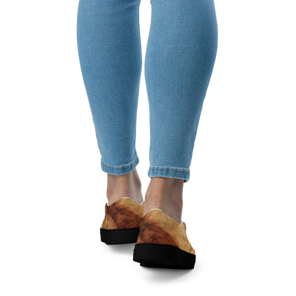 Women’s slip-on canvas shoes "Lascaux" - Image 12