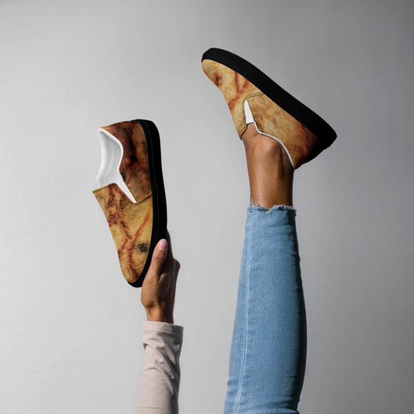 Women’s slip-on canvas shoes "Lascaux" - Image 7