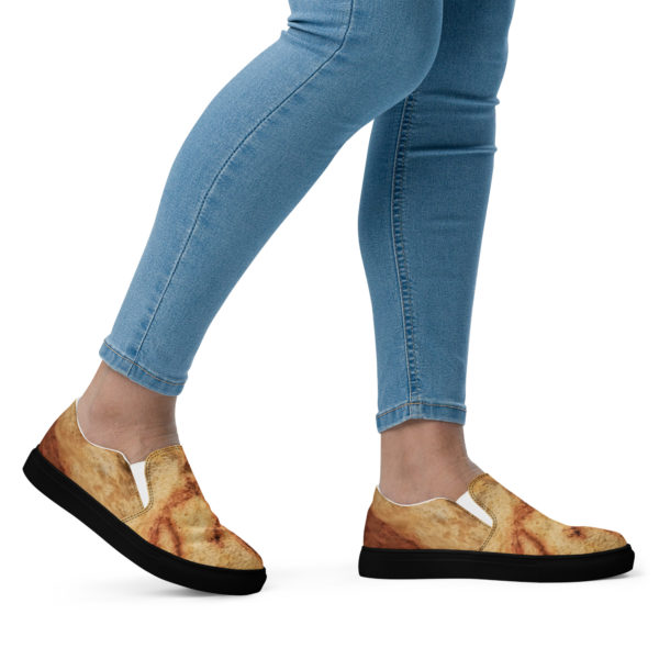 Women’s slip-on canvas shoes "Lascaux" - Image 11