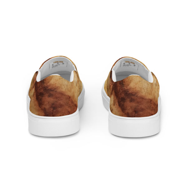 Women’s slip-on canvas shoes "Lascaux" - Image 3