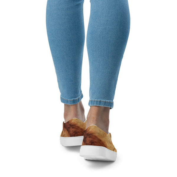 Women’s slip-on canvas shoes "Lascaux" - Image 14