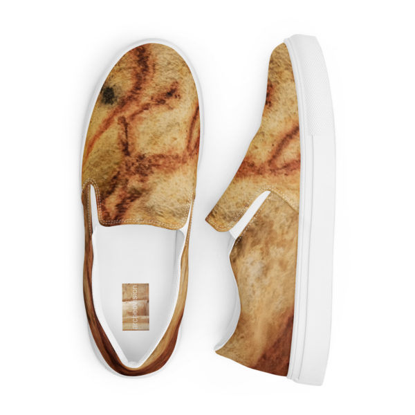 Women’s slip-on canvas shoes "Lascaux" - Image 4