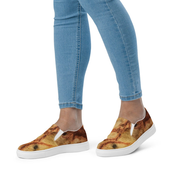 Women’s slip-on canvas shoes "Lascaux" - Image 13
