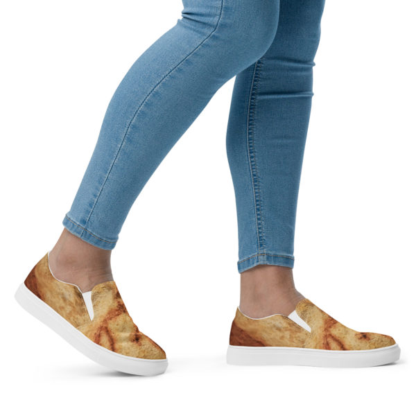 Women’s slip-on canvas shoes "Lascaux" - Image 15