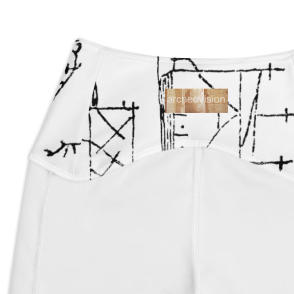 Crossover leggings with pockets "Sámi" - Image 2