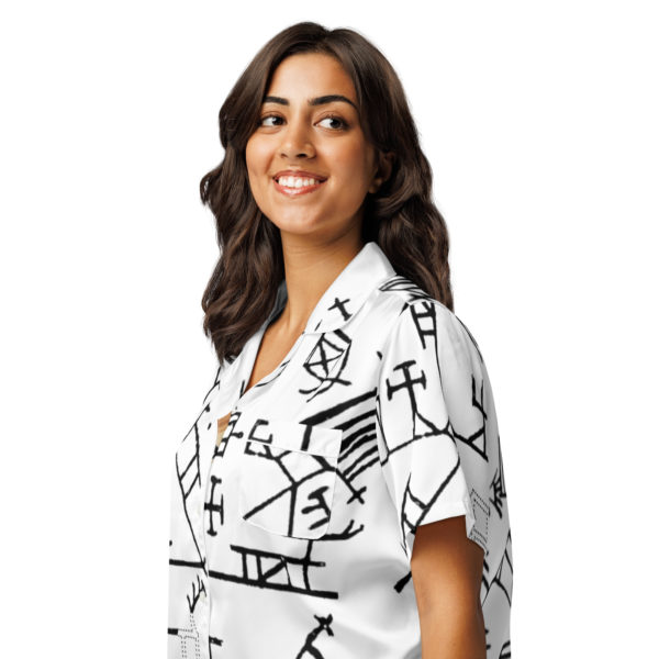 Women’s short sleeve pajama top "Sámi" - Image 6