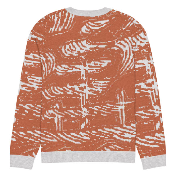 Knitted crew neck sweater "Seals" - Image 16