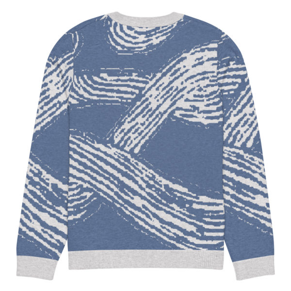 Knitted crew neck sweater "Seals" - Image 16