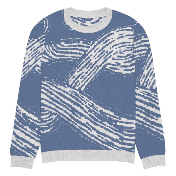 Knitted crew neck sweater "Seals" - Image 15