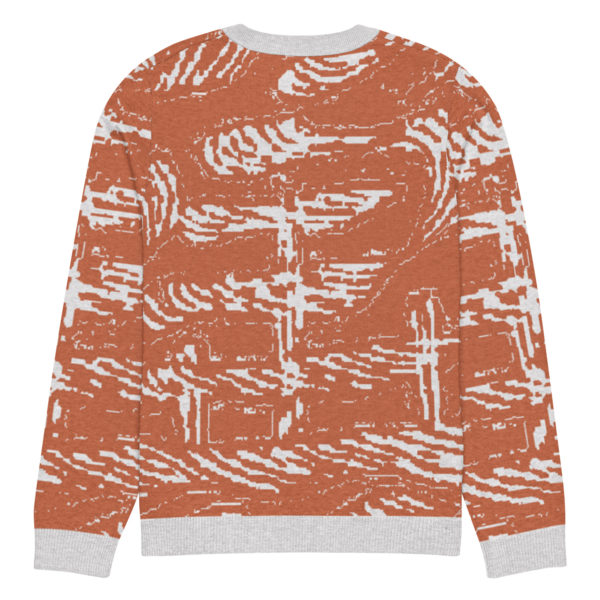 Knitted crew neck sweater "Seals" - Image 4