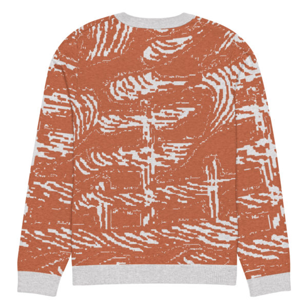 Knitted crew neck sweater "Seals" - Image 18