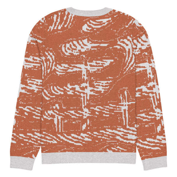 Knitted crew neck sweater "Seals" - Image 12