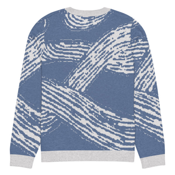 Knitted crew neck sweater "Seals" - Image 12
