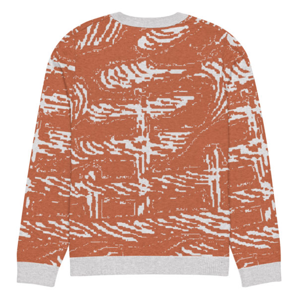 Knitted crew neck sweater "Seals" - Image 10