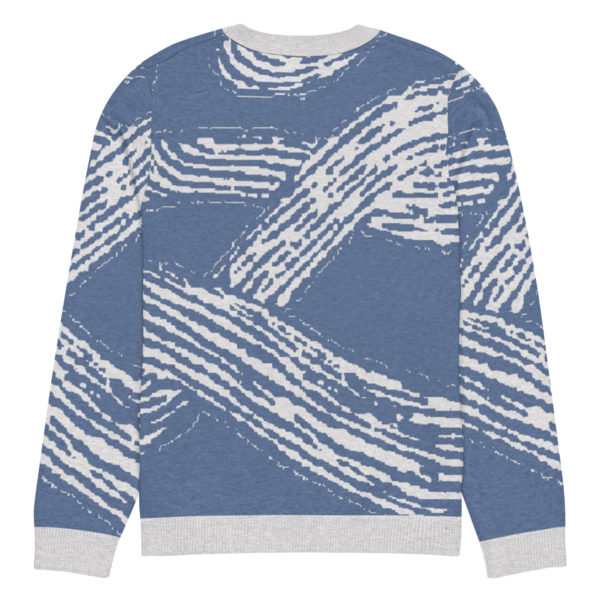 Knitted crew neck sweater "Seals" - Image 10