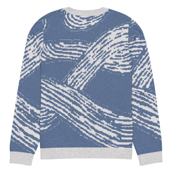Knitted crew neck sweater "Seals" - Image 14