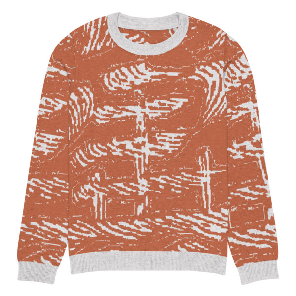 Knitted crew neck sweater "Seals" - Image 13