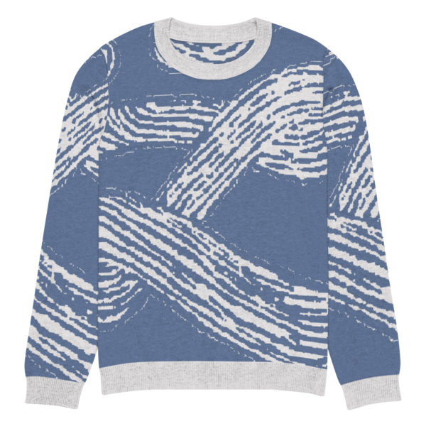 Knitted crew neck sweater "Seals" - Image 13