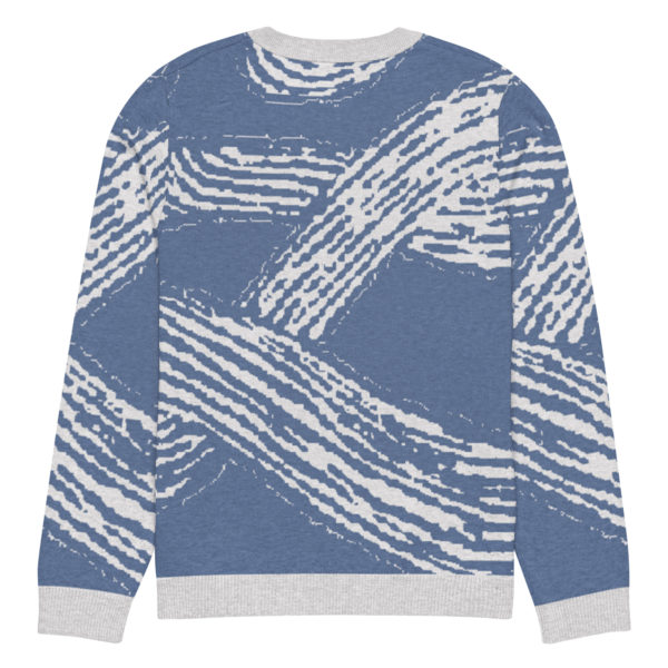 Knitted crew neck sweater "Seals" - Image 6
