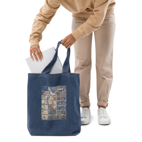 Organic denim tote bag "Ishtar" - Image 2