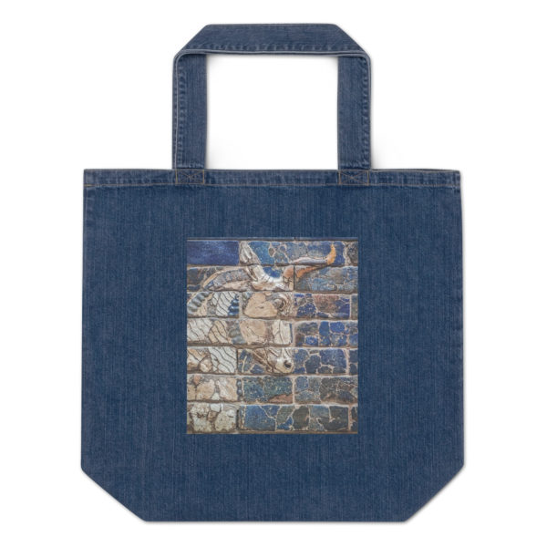 Organic denim tote bag "Ishtar"