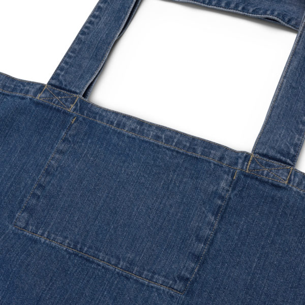 Organic denim tote bag "Ishtar" - Image 6