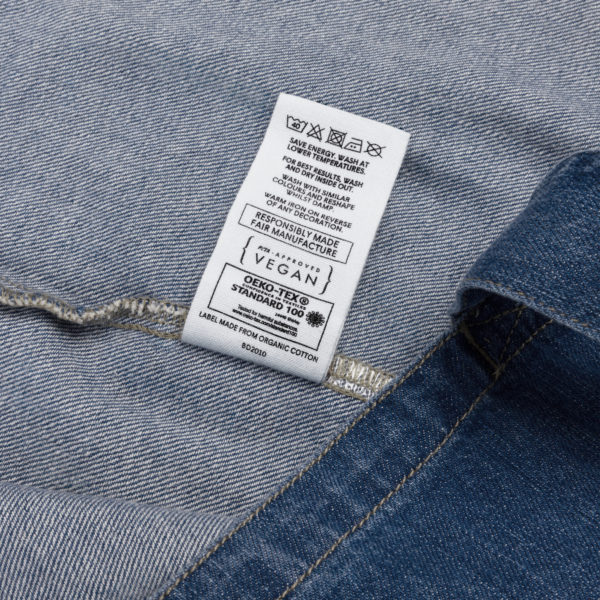 Organic denim tote bag "Nimrud" - Image 5