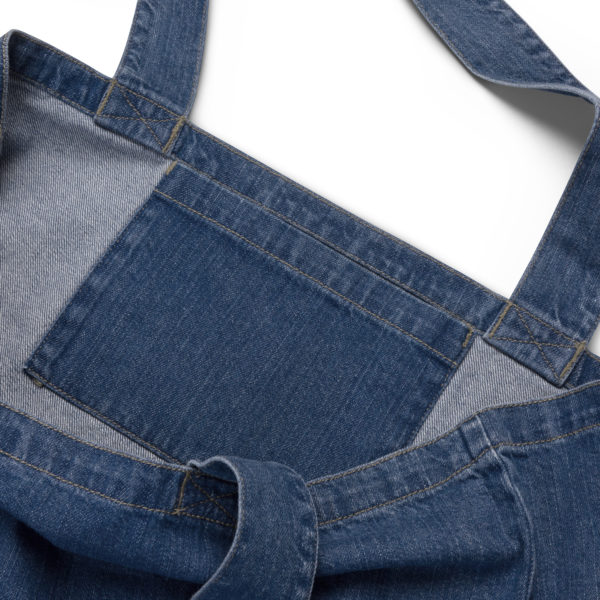 Organic denim tote bag "Nimrud" - Image 4