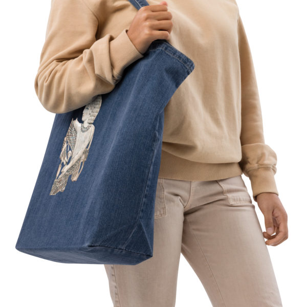 Organic denim tote bag "Nimrud" - Image 8