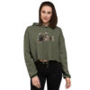 Crop Hoodie "Zeugma"