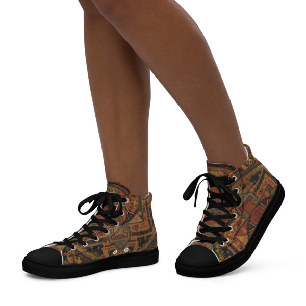 Women’s high top canvas shoes "Nepal" - Image 4