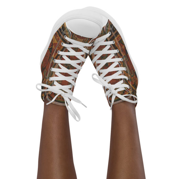 Women’s high top canvas shoes "Nepal" - Image 6