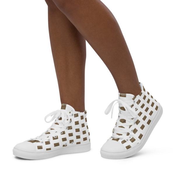 Women’s high top canvas shoes "Celtic" - Image 3