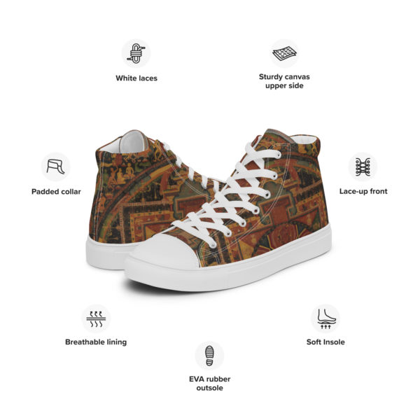 Women’s high top canvas shoes "Nepal" - Image 7
