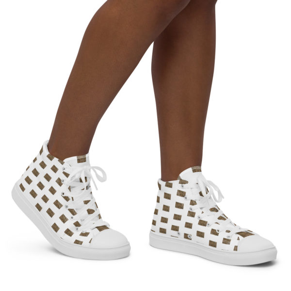 Women’s high top canvas shoes "Celtic" - Image 2