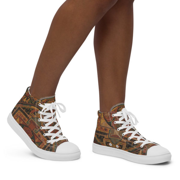 Women’s high top canvas shoes "Nepal" - Image 5