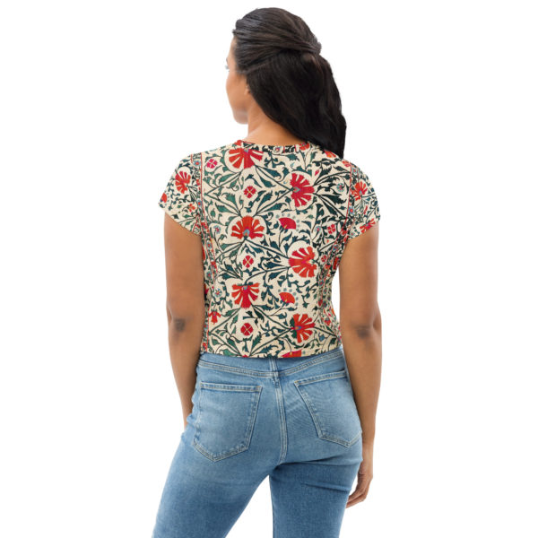 Crop Tee “Suzani" - Image 6