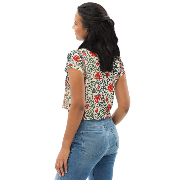 Crop Tee “Suzani" - Image 7
