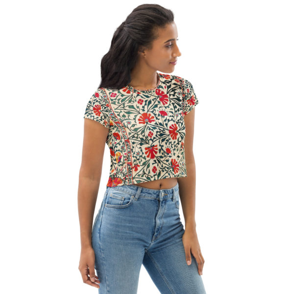 Crop Tee “Suzani" - Image 8