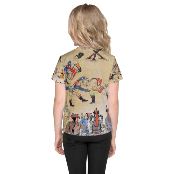 Kids crew neck t-shirt "Mongolia" - Image 2