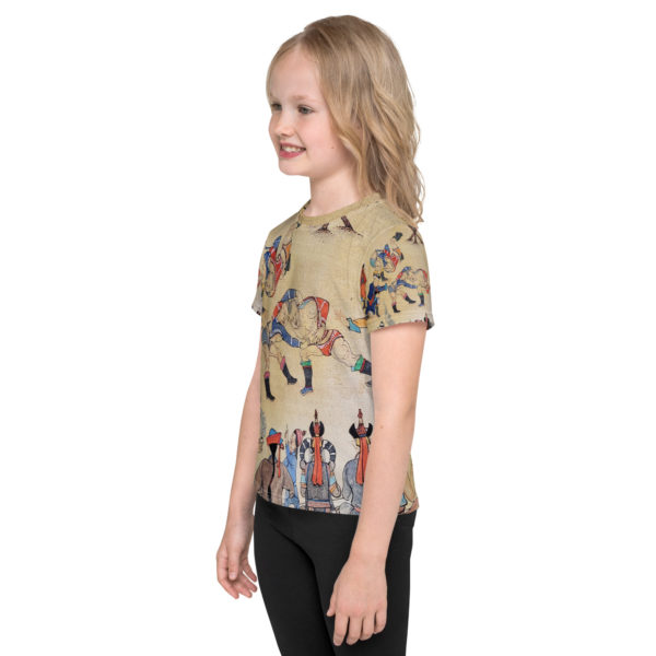 Kids crew neck t-shirt "Mongolia" - Image 3