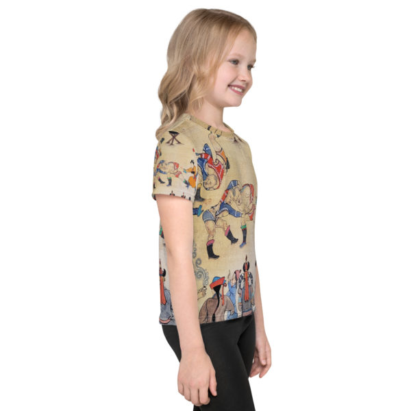 Kids crew neck t-shirt "Mongolia" - Image 4