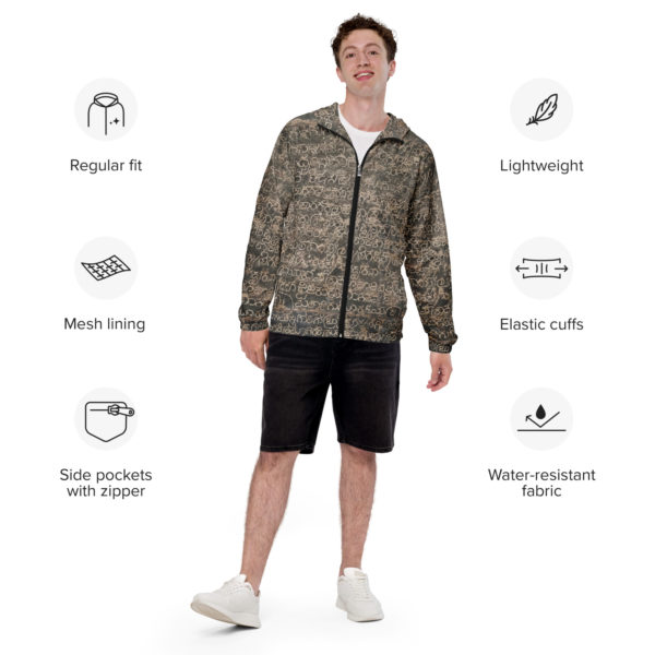 Men’s windbreaker "Indian Mythology" - Image 5