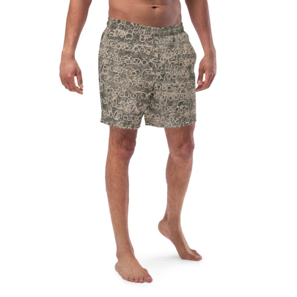 Recycled Swim Trunks "Indian Mythology"